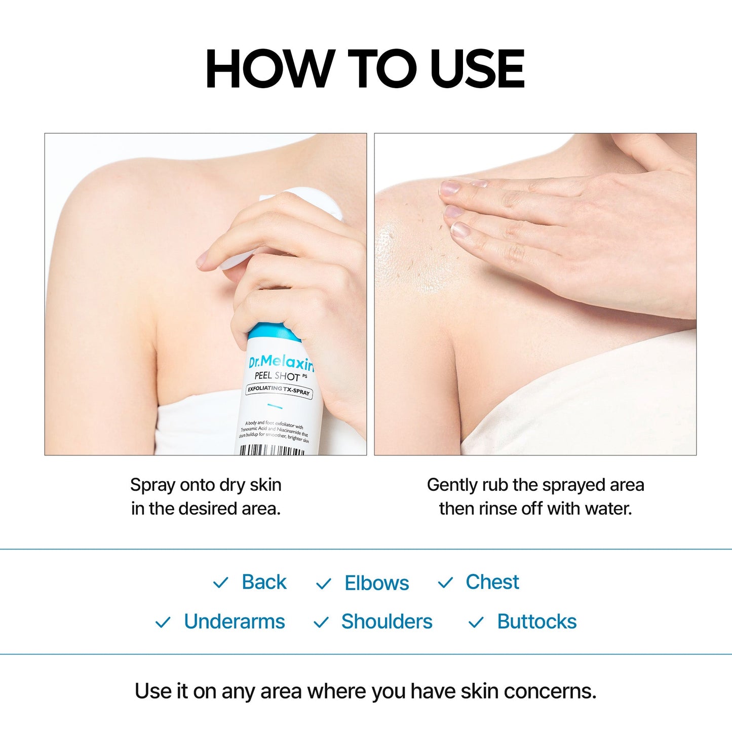 Peel Shot Exfoliating TX Spray