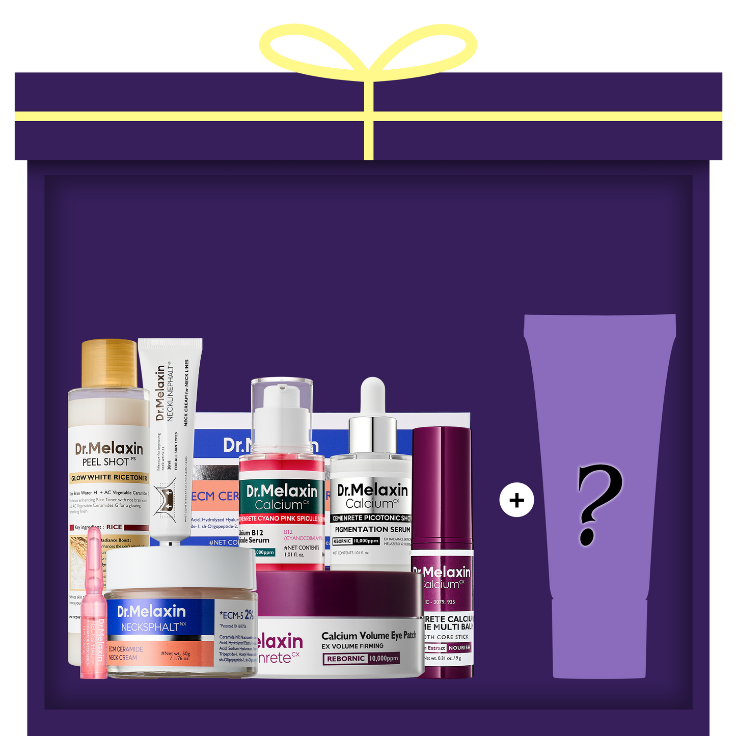 [LUCKY BOX] 8+1 Glow-Boosting Face & Neck Set