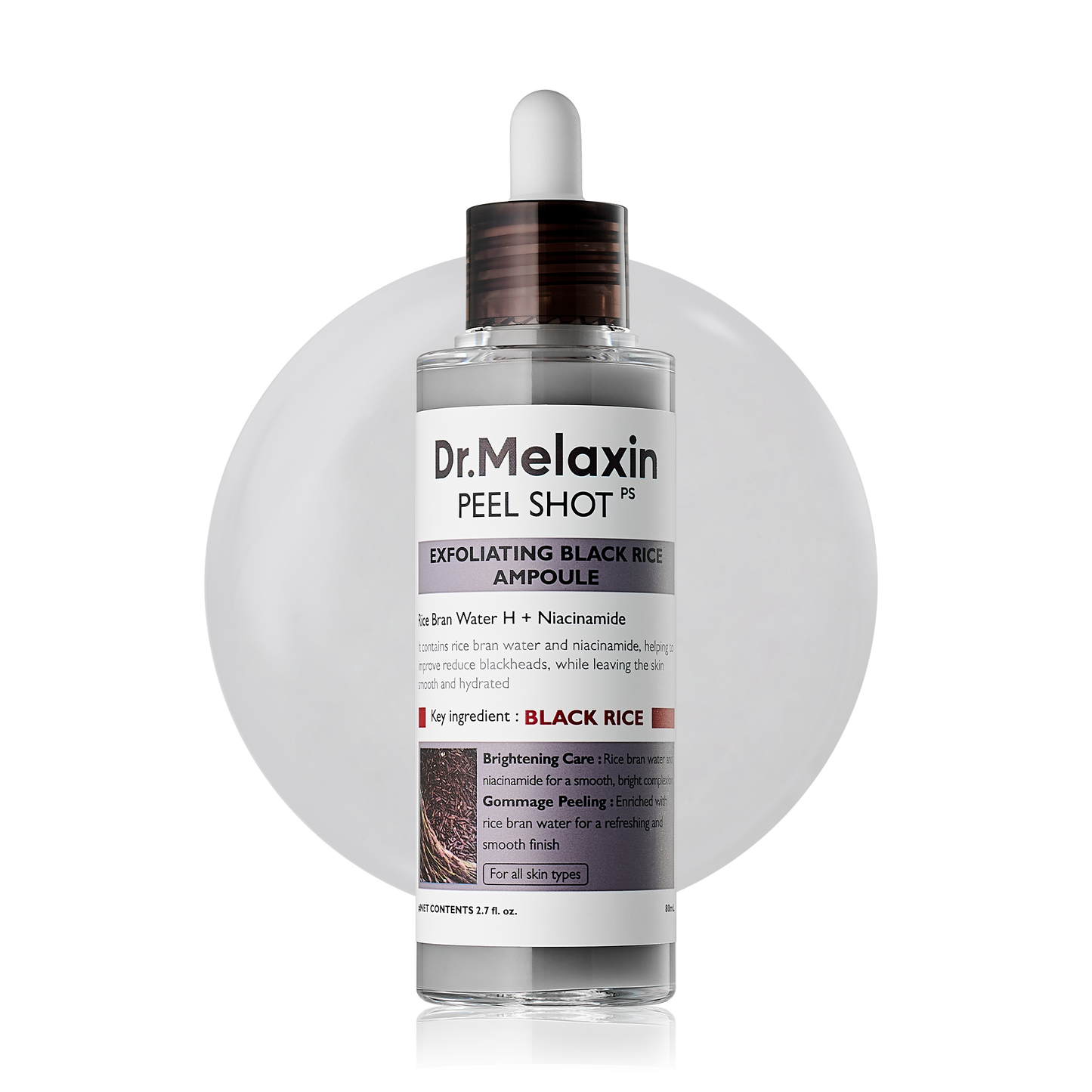 Peel Shot Glow Black Rice Ampoule