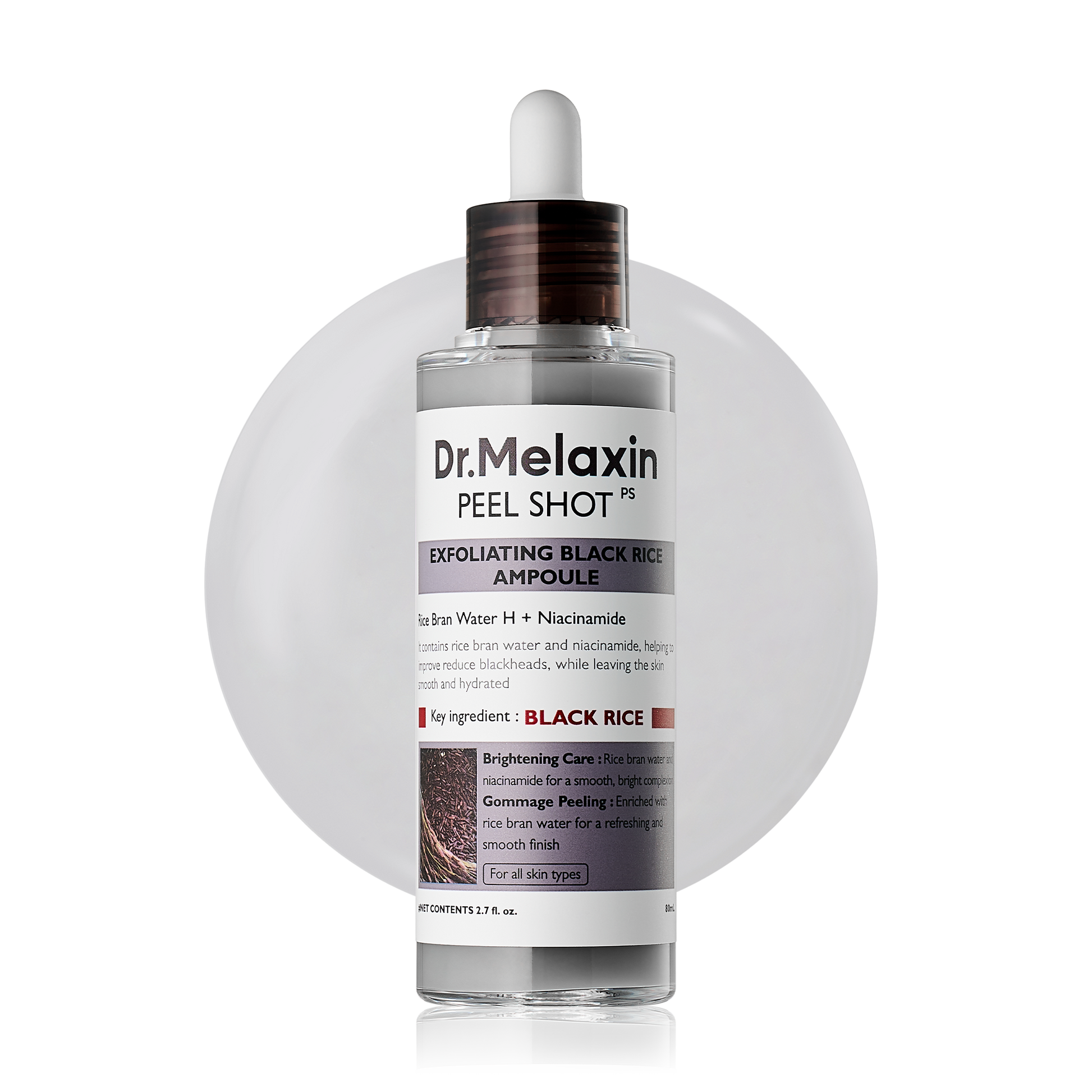Peel Shot Glow Black Rice Ampoule