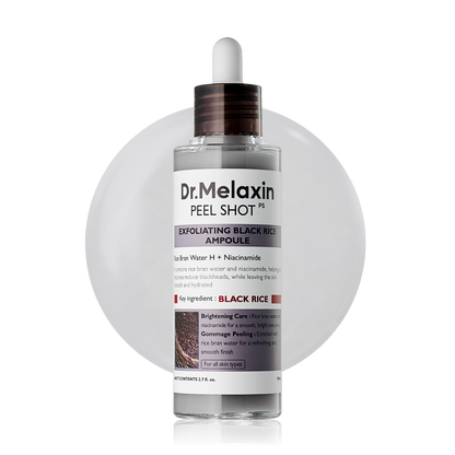 Peel Shot Glow Black Rice Ampoule