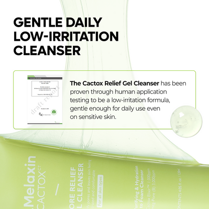 CACTOX Pore Relief Gel Cleanser