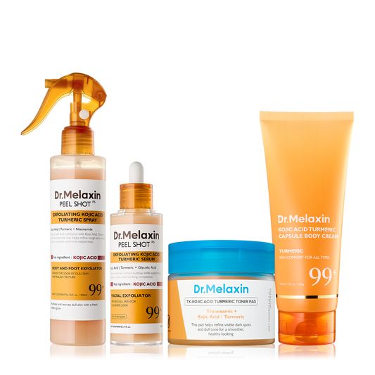 Kojic Acid Amber Face & Body Care Set