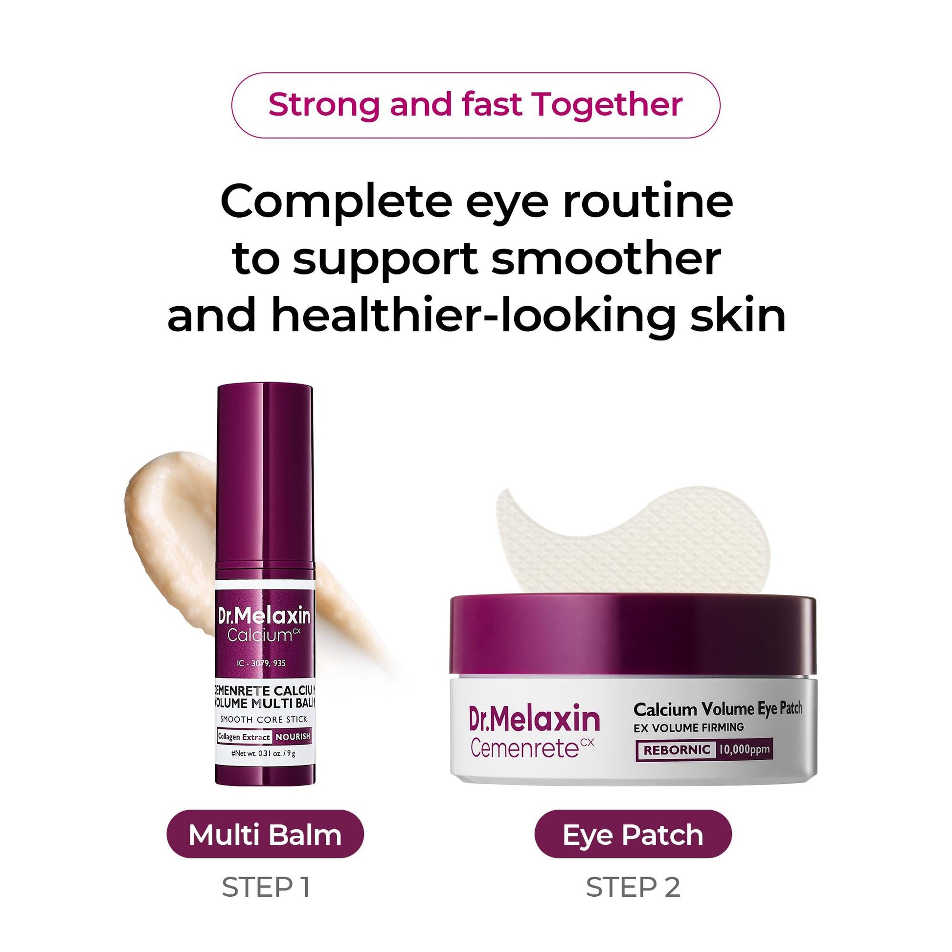 Calcium Volume Multi Balm & Eye Patch 60ea